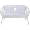Virasat Outdoor Sofa Set 2 Seater, 1 Single Seater and 1 Center Table Set (White)-VIRASAT FURNITURE & FURNISHING