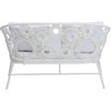 Virasat Outdoor Sofa Set 2 Seater, 1 Single Seater and 1 Center Table Set (White)-VIRASAT FURNITURE & FURNISHING