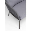 Virasat Outdoor Sofa Set 3 Seater , 2 Single seater and 1 Center Table Set (Dark grey) Braided & Rope-VIRASAT FURNITURE & FURNISHING