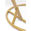 Virasat Single Seater Hanging Swing With Stand For Balcony, Garden (Khaki)-VIRASAT FURNITURE & FURNISHING