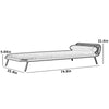 Virasat Outdoor Swimming Poolside Lounger (GREY) Braided & Rope-VIRASAT FURNITURE & FURNISHING