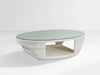 Virasat Outdoor Patio Seating Set 4 Single Seater and 1 Table Set (White + Green)-VIRASAT FURNITURE & FURNISHING