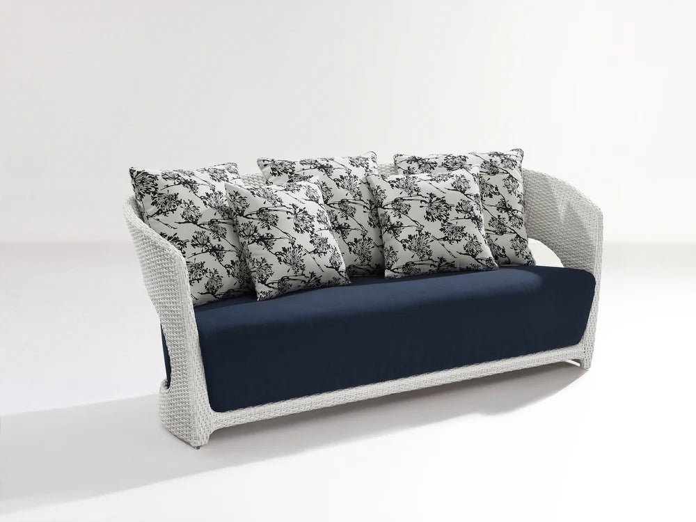 Virasat Outdoor Garden Balcony Sofa Set 2 Seater, 2 Single Seater 1 Center Table With Side Table Set (White)-VIRASAT FURNITURE & FURNISHING