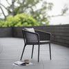 Virasat Outdoor Patio Seating Set 2 Chairs and 1 Table Set (Black) Braided & Rope-VIRASAT FURNITURE & FURNISHING