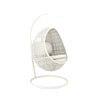 Virasat Single Seater Hanging Swing With Stand For Balcony, Garden Swing (White)-VIRASAT FURNITURE & FURNISHING