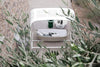 Virasat Double Seater Hanging Swing With Stand For Balcony, Garden Swing (White + Beige)-VIRASAT FURNITURE & FURNISHING