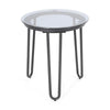Virasat Outdoor Patio Seating Set 2 Chairs and 1 Table Set (Grey) Braided & Rope-VIRASAT FURNITURE & FURNISHING