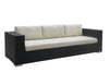 Virasat Outdoor Garden Balcony Sofa Set 3 Seater, 2 Seater, 1 Seater, 1 Ottoman, 1 Center Table and 1 Side Table Set (Black)-VIRASAT FURNITURE & FURNISHING