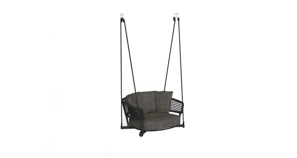 Virasat Single Seater Hanging Swing Without Stand For Balcony, Garden Swing-VIRASAT FURNITURE & FURNISHING
