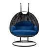 Virasat Double Seater Hanging Swing With Stand For Balcony, Garden Swing (Dark Grey)-VIRASAT FURNITURE & FURNISHING
