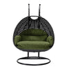 Virasat Double Seater Hanging Swing With Stand For Balcony, Garden Swing (Dark Grey)-VIRASAT FURNITURE & FURNISHING
