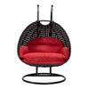Virasat Double Seater Hanging Swing With Stand For Balcony, Garden Swing (Dark Grey)