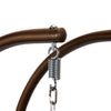 Virasat Double Seater Hanging Swing With Stand For Balcony, Garden Swing (Brown)-VIRASAT FURNITURE & FURNISHING