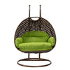 Virasat Double Seater Hanging Swing With Stand For Balcony, Garden Swing (Brown)-VIRASAT FURNITURE & FURNISHING