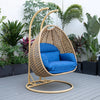 Virasat Double Seater Hanging Swing With Stand For Balcony , Garden Swing-VIRASAT FURNITURE & FURNISHING