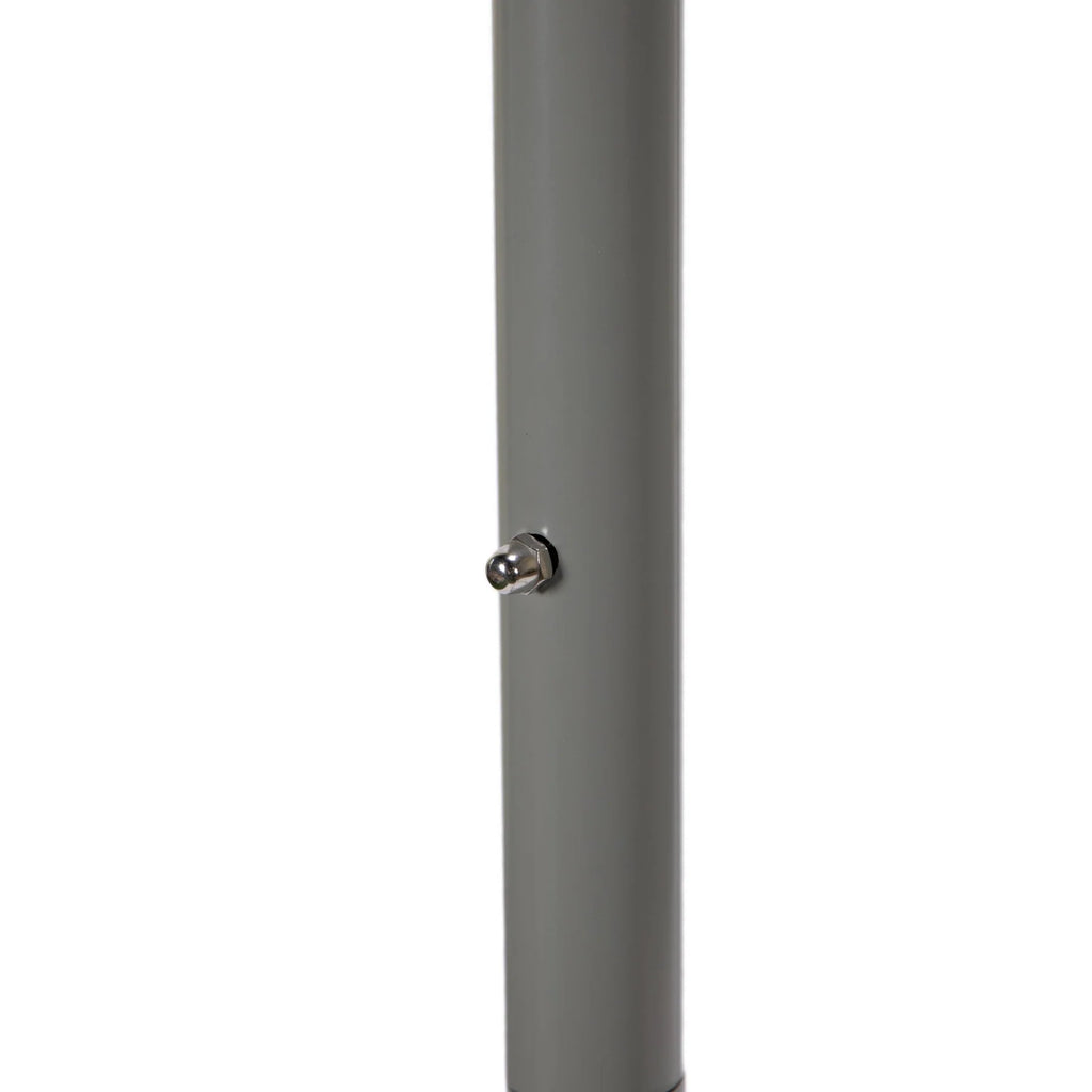 Virasat Double Seater Hanging Swing With Stand For Balcony, Garden Swing (Silver)-VIRASAT FURNITURE & FURNISHING