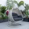 Virasat Double Seater Hanging Swing With Stand For Balcony, Garden Swing (Silver)