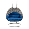 Virasat Double Seater Hanging Swing With Stand For Balcony, Garden Swing (Silver)-VIRASAT FURNITURE & FURNISHING