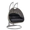 Virasat Double Seater Hanging Swing With Stand For Balcony, Garden Swing (Silver)-VIRASAT FURNITURE & FURNISHING