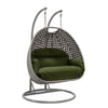 Virasat Double Seater Hanging Swing With Stand For Balcony, Garden Swing (Silver)-VIRASAT FURNITURE & FURNISHING