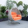 Virasat Double Seater Hanging Swing With Stand For Balcony, Garden Swing (Silver)-VIRASAT FURNITURE & FURNISHING