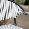 Virasat Outdoor Patio Seating Set 2 Chairs and 1 Table Set (Black + White)-VIRASAT FURNITURE & FURNISHING
