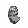Virasat Single Seater Hanging Swing Without Stand For Balcony, Garden Swing (Black)-VIRASAT FURNITURE & FURNISHING
