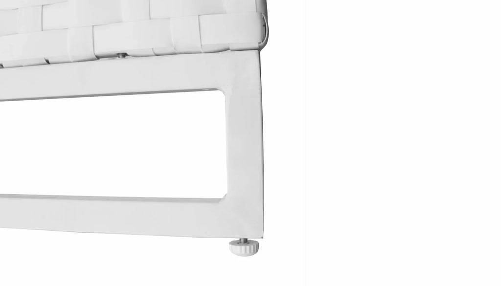 Virasat Outdoor Sofa Set 7 Seater, 2 Single Seater and 1 Center Table, 1 Side Table With 2 Ottoman Set (White)-VIRASAT FURNITURE & FURNISHING
