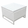 Virasat Outdoor Sofa Set 7 Seater, 2 Single Seater and 1 Center Table, 1 Side Table With 2 Ottoman Set (White)-VIRASAT FURNITURE & FURNISHING
