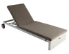 Virasat Outdoor Swimming Poolside Lounger White-VIRASAT FURNITURE & FURNISHING