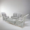Virasat Outdoor Sofa Set 2 Seater, 2 Single Seater and 1 Center Table (White)-VIRASAT FURNITURE & FURNISHING