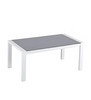 Virasat Outdoor Sofa Set 2 Seater, 2 Single Seater and 1 Center Table (White + Grey)-VIRASAT FURNITURE & FURNISHING