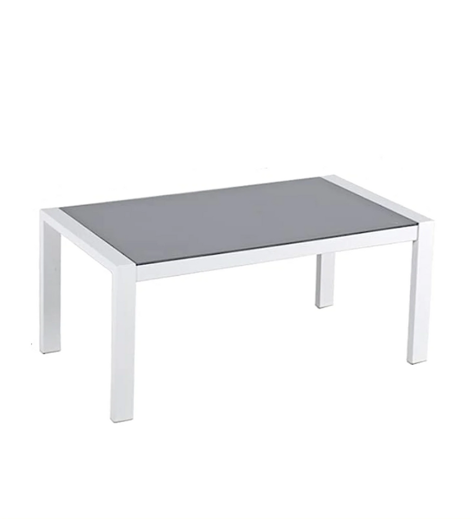 Virasat Outdoor Sofa Set 2 Seater, 2 Single Seater and 1 Center Table (White + Grey)-VIRASAT FURNITURE & FURNISHING