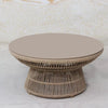 Virasat Outdoor Patio Seating Set 2 Chairs and 1 Table Set (Beige)-VIRASAT FURNITURE & FURNISHING