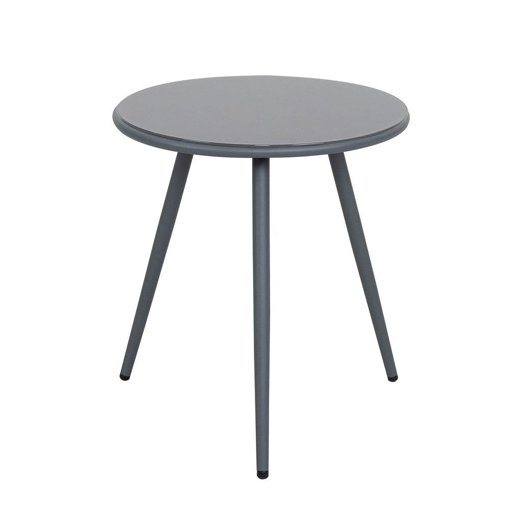 Virasat Outdoor Patio Seating Set 2 Chairs and 1 Table Set (Grey) Braided & Rope-VIRASAT FURNITURE & FURNISHING