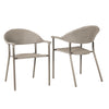 Virasat Outdoor Patio Seating Set 2 Chairs and 1 Table Set (Brown)-VIRASAT FURNITURE & FURNISHING