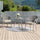 Virasat Outdoor Patio Seating Set 2 Chairs and 1 Table Set (Grey) Braided & Rope-VIRASAT FURNITURE & FURNISHING