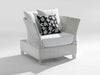 Virasat Outdoor Garden Balcony Sofa Set 3 Seater seater, 1 Double Seater, 1 Single Seater and 1 Center Table (White)-VIRASAT FURNITURE & FURNISHING