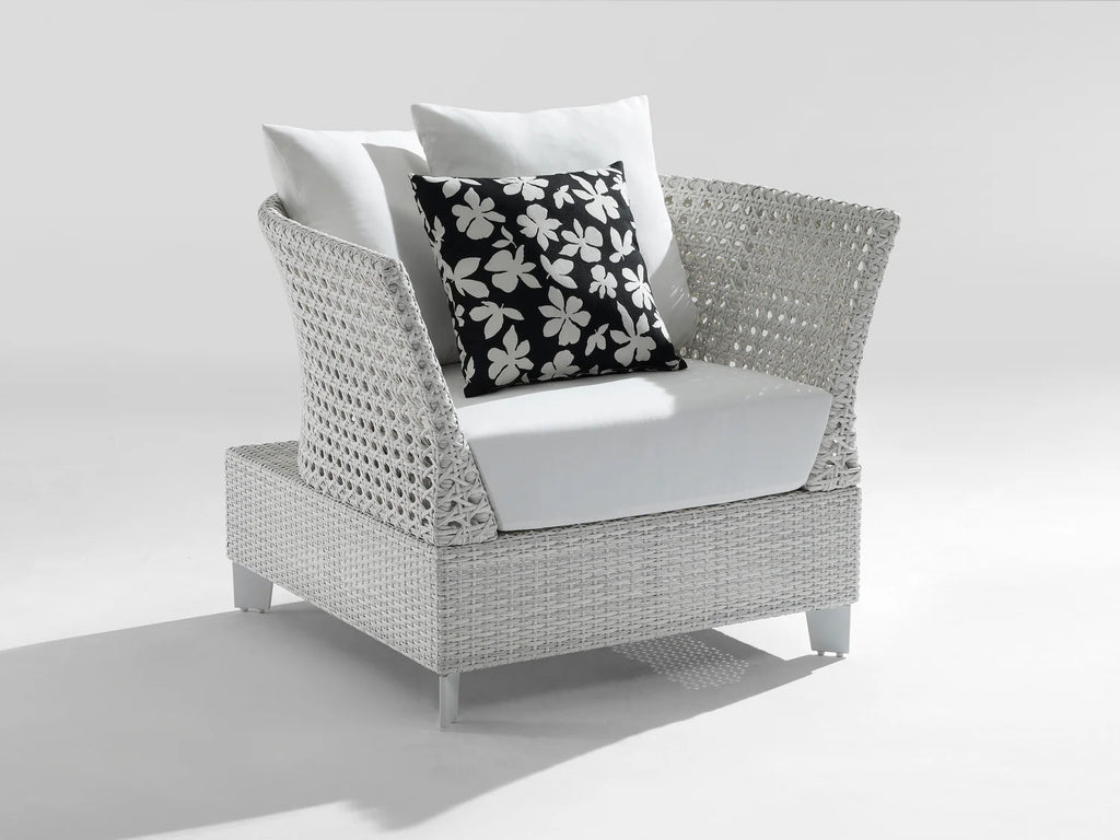 Virasat Outdoor Garden Balcony Sofa Set 3 Seater seater, 1 Double Seater, 1 Single Seater and 1 Center Table (White)-VIRASAT FURNITURE & FURNISHING