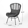 Virasat Outdoor Patio Seating Set 2 Chairs and 1 Table-VIRASAT FURNITURE & FURNISHING