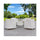 Virasat Outdoor Patio Seating Set 4 Chairs and 1 Table Set (White)-VIRASAT FURNITURE & FURNISHING