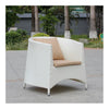 Virasat Outdoor Patio Seating Set 4 Chairs and 1 Table Set (White)-VIRASAT FURNITURE & FURNISHING