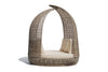 Virasat Outdoor Poolside Sunbed With Cushion Daybed (White)-VIRASAT FURNITURE & FURNISHING