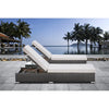 Virasat Outdoor Swimming Poolside Lounger Set of 2 Dark Brown-VIRASAT FURNITURE & FURNISHING