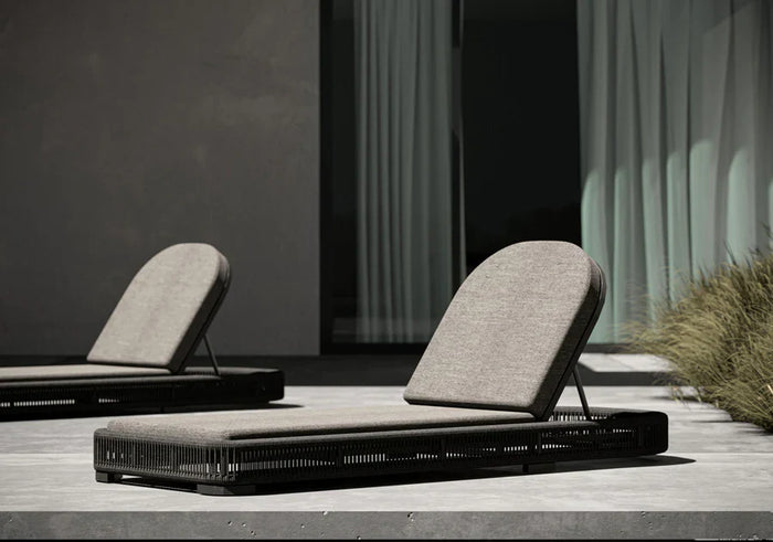 Virasat Outdoor Swimming Poolside Lounger Braided & Rope-VIRASAT FURNITURE & FURNISHING