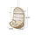 VIRASAT FURNITURE FERNÁN SINGLE SEATER HANGING SWING WITHOUT STAND FOR BALCONY & GARDEN