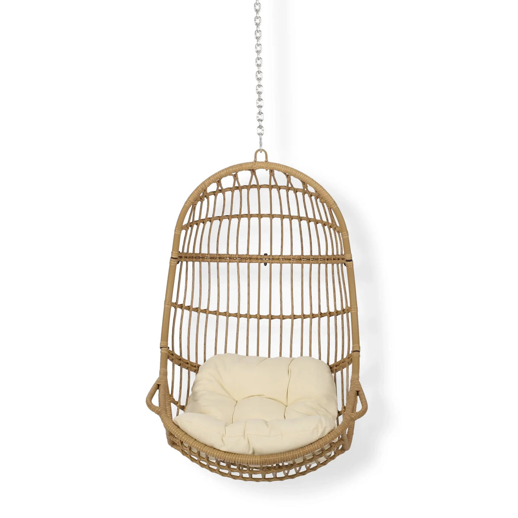 Virasat Single Seater Hanging Swing Without Stand For Balcony, Garden Swing-VIRASAT FURNITURE & FURNISHING