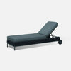 Virasat Outdoor Swimming Poolside Lounger (Dark Grey) Braided & Rope-VIRASAT FURNITURE & FURNISHING