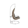 Virasat Single Seater Hanging Swing With Stand For Balcony, Garden Swing (Sea shell)-VIRASAT FURNITURE & FURNISHING