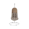 Virasat Single Seater Hanging Swing With Stand For Balcony, Garden Swing (Sea shell)-VIRASAT FURNITURE & FURNISHING